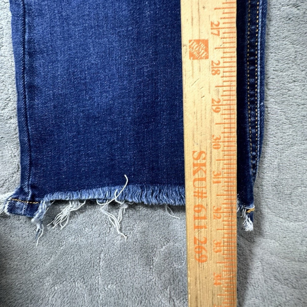 Judy Blue Jeans Women 11/30 Boot Cut High Rise Frayed Hem Stretch 30x32 Boho New - Picture 13 of 13